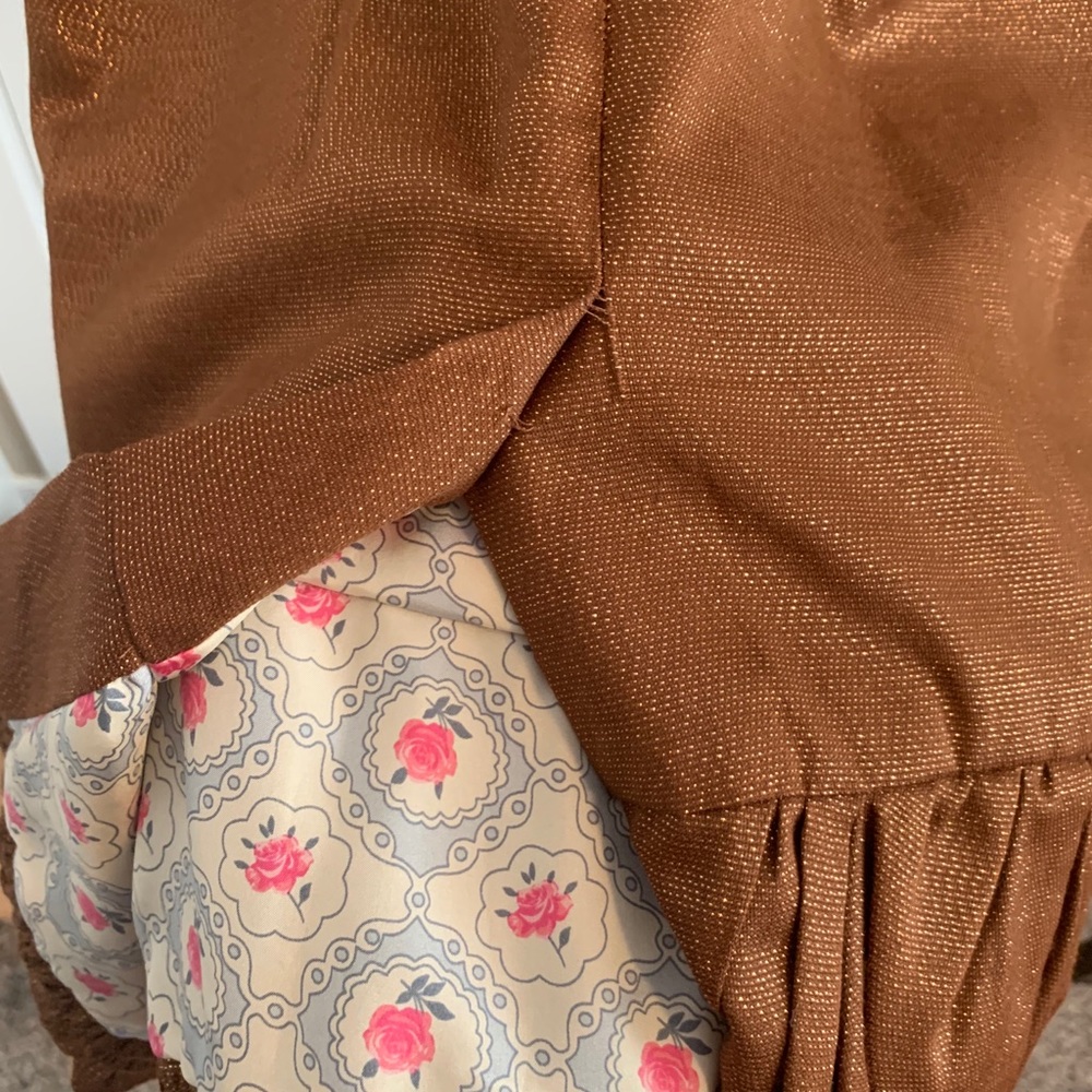 L.A.M.B. Vintage Corset Dress Size 8 - Picture 8 of 15